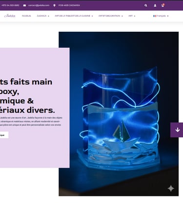 חנות און‑ליין לכלי קרמיקה  – BizNova