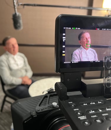 Former RCA exec Joe Galante with Joseph Fenity | LariWhite.org