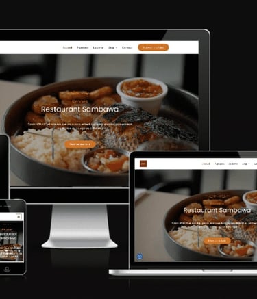 site web restaurant sambawa