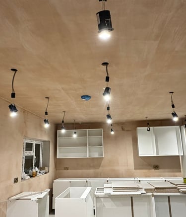 Kitchen Spot Lights Work Done