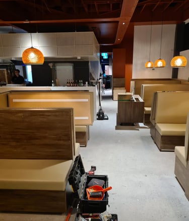 Ember Restaurant - New Plymouth, fit outs New Plymouth