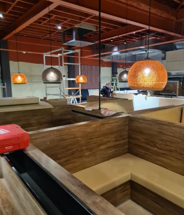 Ember Restaurant - New Plymouth, fit outs New Plymouth