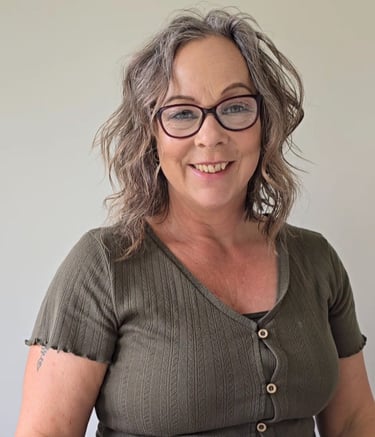 Julia Wheatley, owner of Absolutely Mintage furniture upcycling business