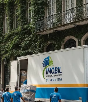 Serviços de Mudanças com caminhão e ajudantes 