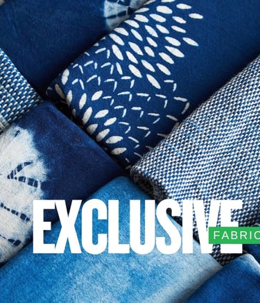 Rongzhiyue: a display of denim fabrics