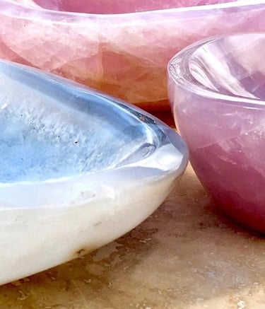 Selection of Madagascan Mineral Bowls