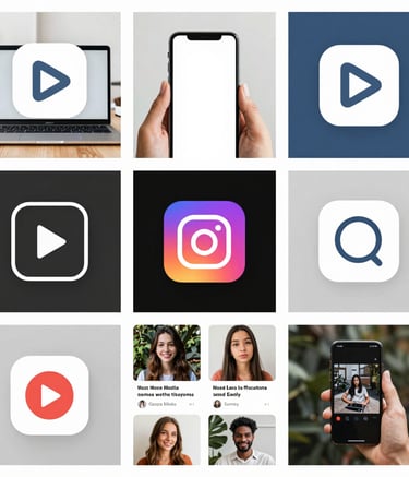 A dynamic social media post layout with bold colors and compelling imagery.