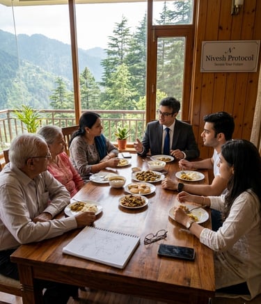 Structured financial planning for families balancing wealth creation and financial protection