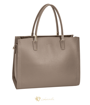 sac à main David Jones Élise taupe – élégant et structuré pour femme à Genève