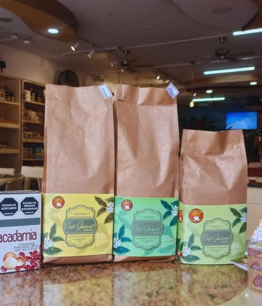 café y turrones de café