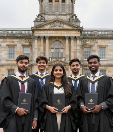 An advisor consulting a family about study options in Ireland.