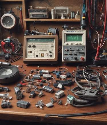 Close-up of a PLC programming interface with student hands working.