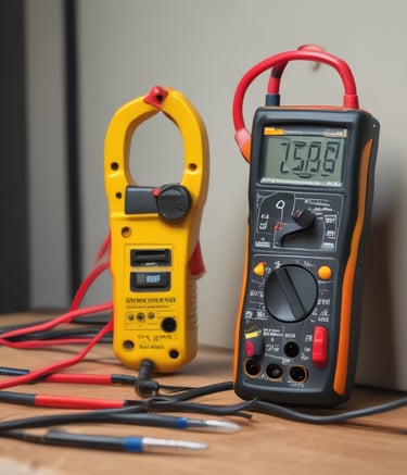 Students presenting their automation project results to judges.