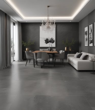 Construction workers smoothing out a wall with ready-to-use plaster.