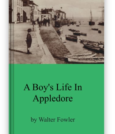 Book Cover, A Boy's Life In Appledore