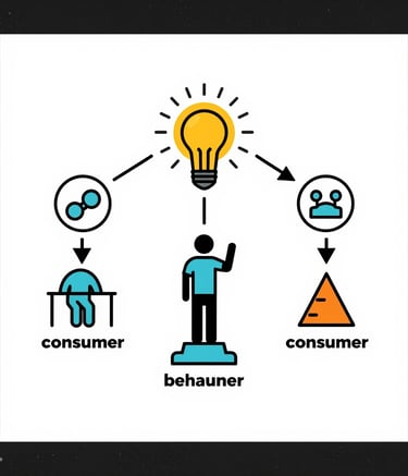 Close-up of hands typing on a laptop with research notes nearby