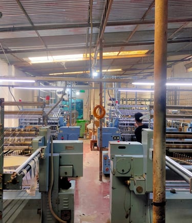 Garment accessories factory — DAHU Korean elastic machinery Bangladesh