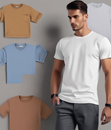 A vibrant kitchen gadget set arranged neatly on a countertop.