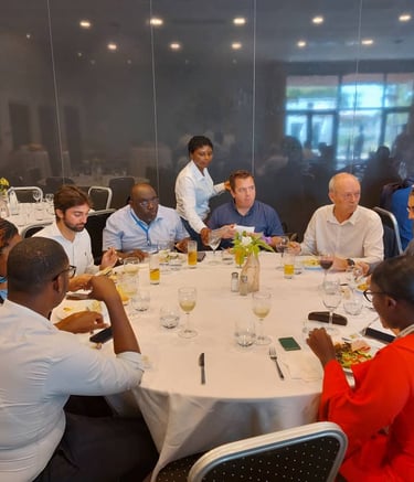 Image du 1er déjeuner du Club Abidjan HSE