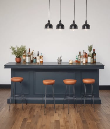 a man riding a skateboard down a street next to tall buildings