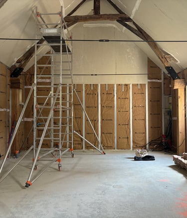 Maison ancienne en travaux 