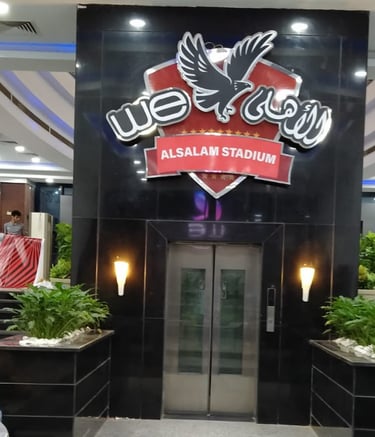 Al Ahly alsalam Stadium - newgreentouch