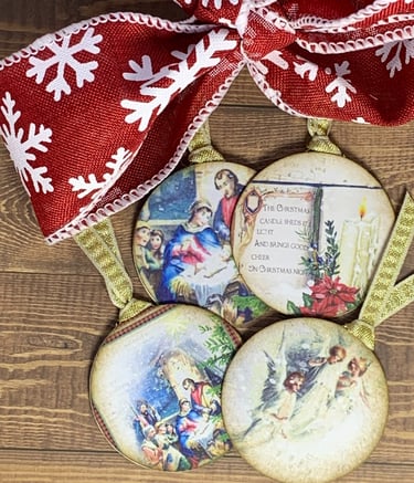 Nativity Paper Clips