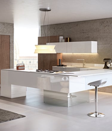 Italian-made custom kitchen cabinetry by pavkann
