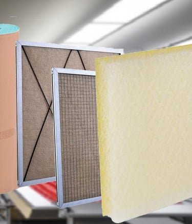 spray booth filter painting oyomotive, wood clean room paintstop filters