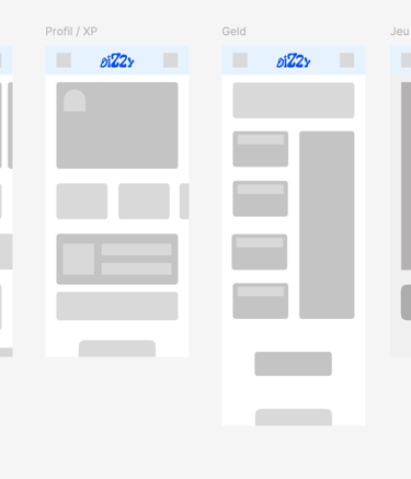 Wireframe Bizzy App