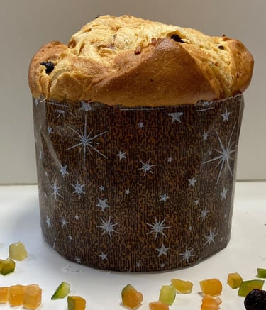 Panetone em pasta