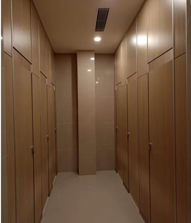 ruangan cubicel toilet