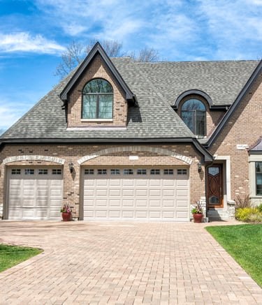 Stationnement de pavé uni a Brossard