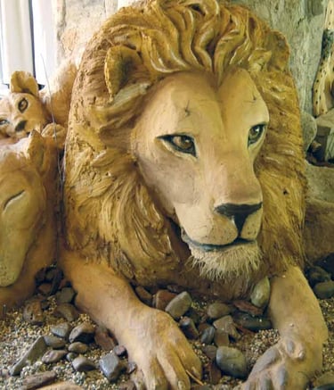 sculptcrete-lion sculpt cement coatings by tswanacrete botswana
