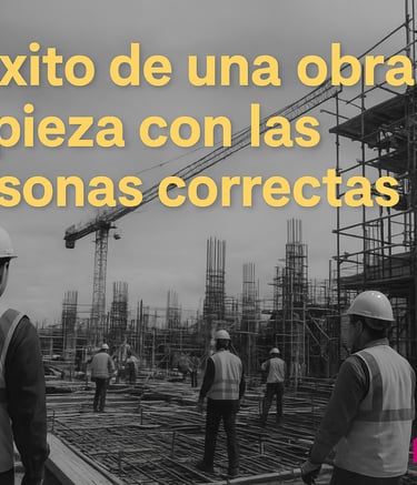 Selección de personal para la construción