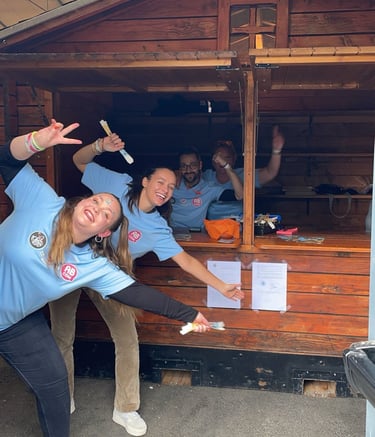 L'équipe du festival de musique électro