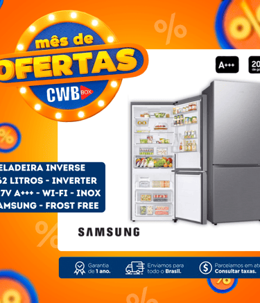 imagem de geladeira frost free samsung