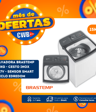 imagem de maquina de lavar lavadora brastemp