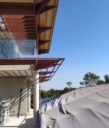 Projeto de Cobertura e Beirais 