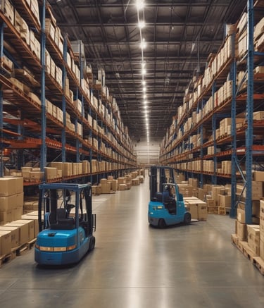 An image showcasing logistics operations at mdm llc.