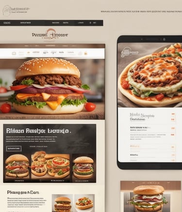 A responsive sports betting website interface.