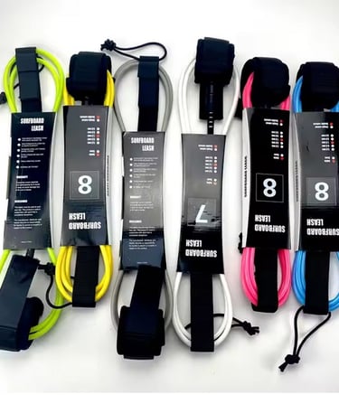 Surfboard leash