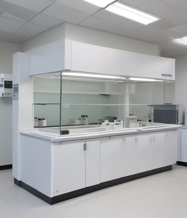 Calibração e manutenção de cabines de segurança para laboratórios químicos, e industrias.