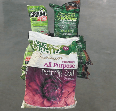 Potting Soil/ Grass seeds/ Lawn Fertilizer
