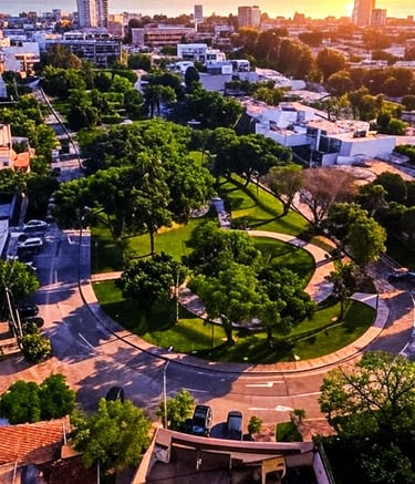 Panoramica Parque Acosta San Isidro