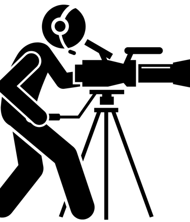 Pictogramme, vidéaste