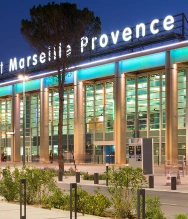 Taxi vers et depuis aéroport Marseille Provence