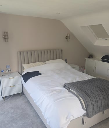 Bedside lighting and power, installed by Easy Spark Ltd in Bromley Kent