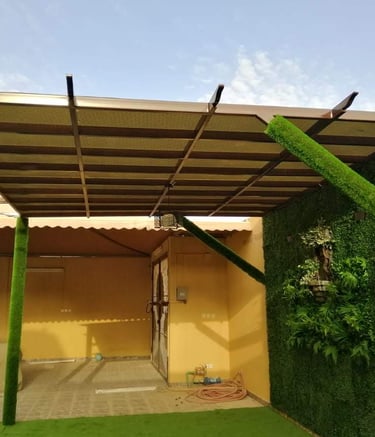 برجولات خشبيه في الرياض