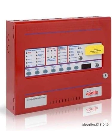 عند اكتشاف الحريق، يتم إطلاق غاز FM200 بسرعة لتغطية المنطقة المحمي